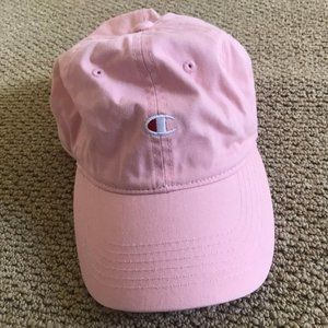 Pink Champion Dad Hat